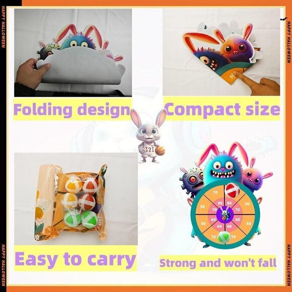 Velcro Dart Board - FUN for the whole family! BRAND NEW - Picture 3 of 4